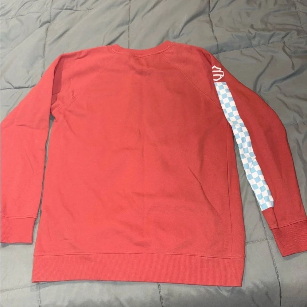 Harley Davidson Crew Neck Women’s Biker SweatShirt Race Stripe Sleeve